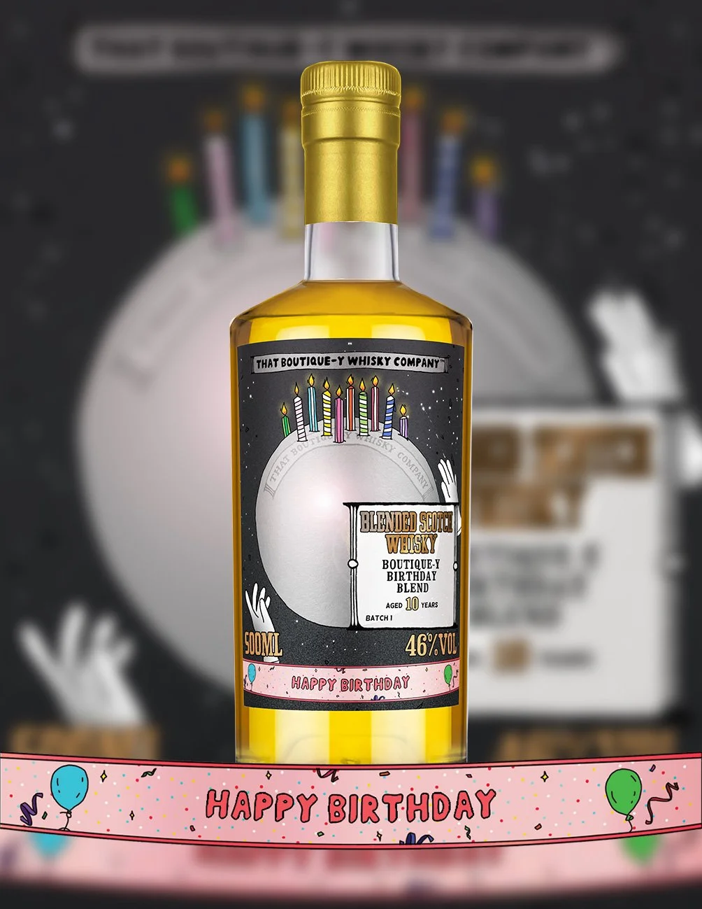 TBWC Birthday Blend Batch 1, 10 Year Old Blended Scotch Whisky